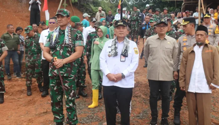 Pj. Bupati Bogor Yakin TMMD Dapat Membangun Desa Lebih Maju, Mandiri, Dan Sejahtera