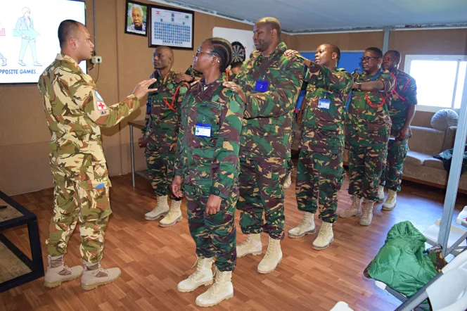 
					Perwira Psikologi TNI Beri Pelatihan Kesehatan Mental