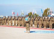 Membanggakan, Satgas Kontingen Garuda TNI UNIFIL Terima Dua Medali Perdamaian