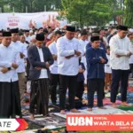 Bupati Bogor Rudy Susmanto dan Wabup Jaro Ade Laksanakan Shalat Idul Fitri Bupati Bogor Rudy Susmanto Sholat Idul Fitri