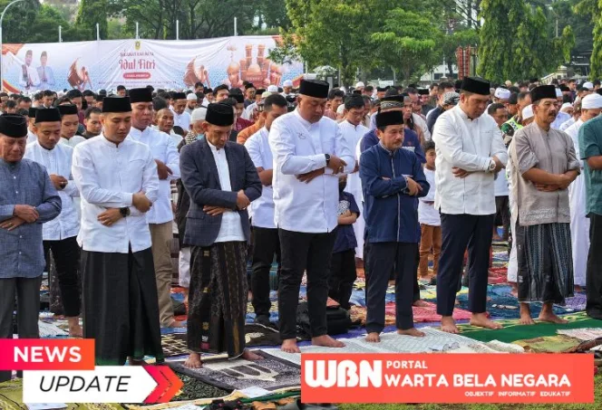 
					Bupati Bogor Rudy Susmanto dan Wabup Jaro Ade Laksanakan Shalat Idul Fitri