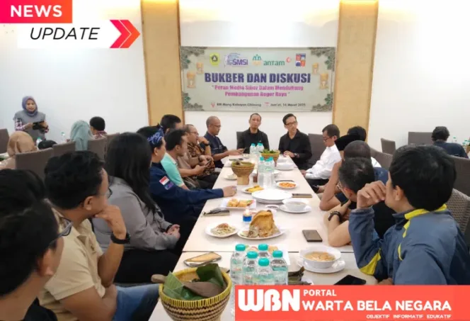 SMSI Bogor Raya Gelar Bukber dan Diskusi