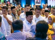 Presiden Prabowo dalam Peluncuran Mekanisme Baru Tunjangan Guru