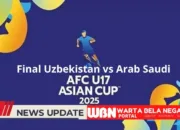 Uzbekistan vs Arab Saudi: Duel Panas di Final Piala Asia U-17 2025