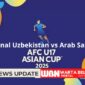 Uzbekistan vs Arab Saudi