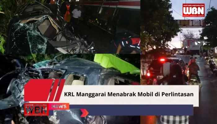 KRL Manggarai-Bogor Tabrak Mobil di Perlintasan Kedungbadak