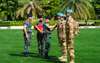 Satgas TNI Konga UNIFIL Tiba, Tuntas Misi Perdamaian Lebanon