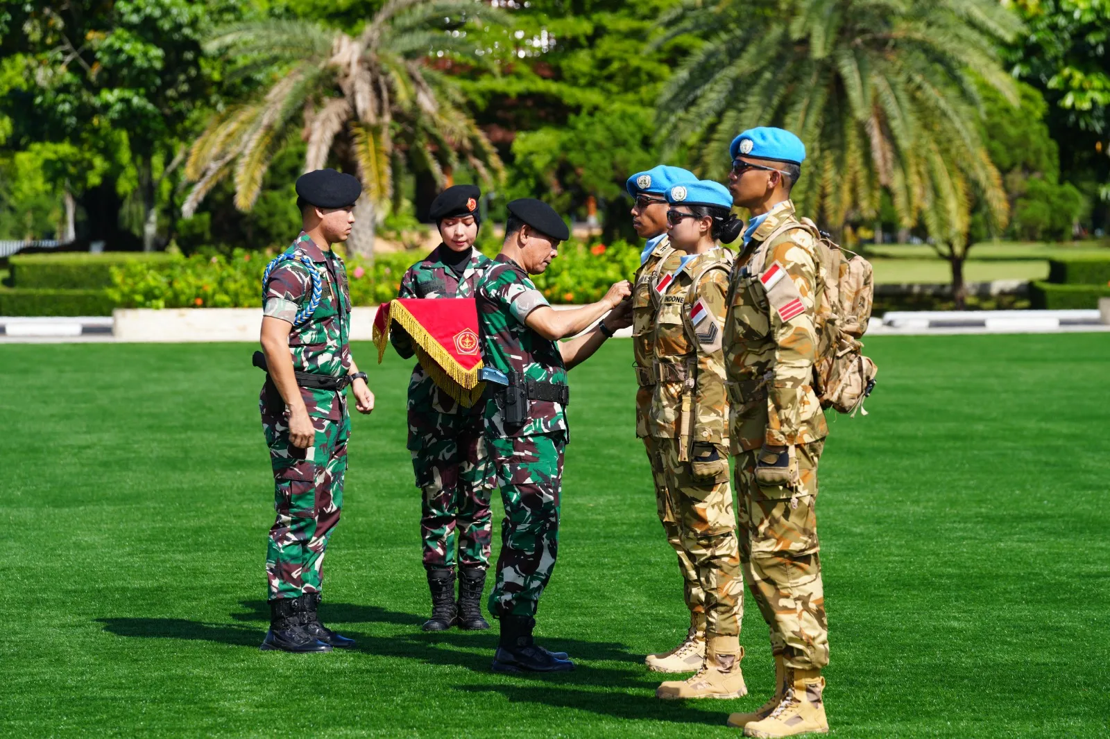 Satgas TNI Konga UNIFIL Tiba, Tuntas Misi Perdamaian Lebanon
