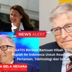 Bill Gates Kucurkan Bantuan Hibah
