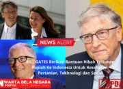 Bill Gates Kucurkan Bantuan Hibah USD 159 Juta untuk Indonesia