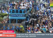 Persib Juara Liga 1 2024/2025, Bandung Diliputi Euforia