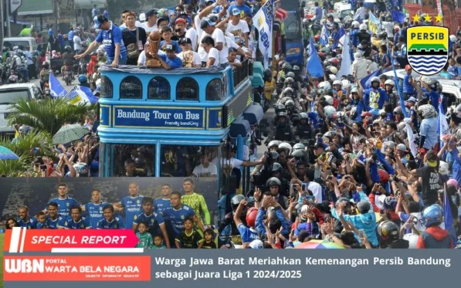 
					Persib Juara Liga 1 2024/2025, Bandung Diliputi Euforia