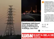 Bali Listrik Padam Total – Black Out