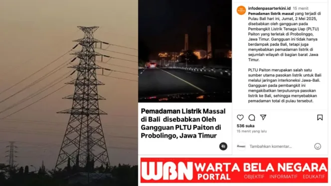 Bali Listrik Padam Total – Black Out