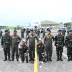 Danlanud Sultan Hasanuddin Pimpin Upacara Penyematan Badge Camar Number