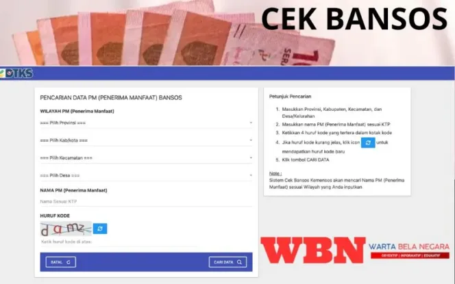 Cek Bansos Hari Ini:  BPNT Tahap 2 Mulai Cair, Linknya Disini