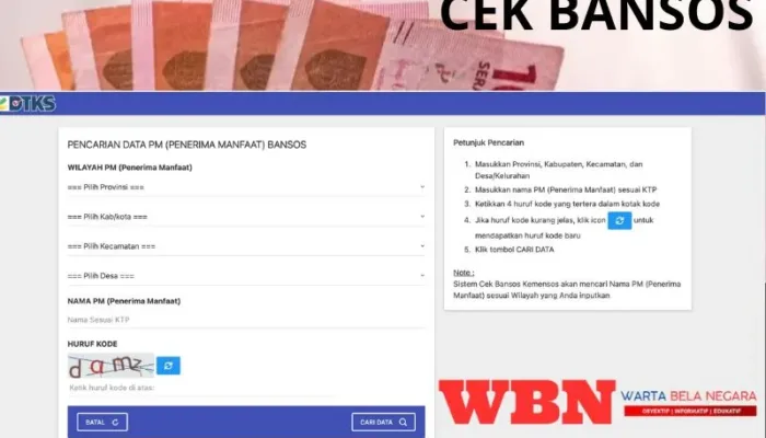 Cek Bansos Hari Ini:  BPNT Tahap 2 Mulai Cair, Linknya Disini