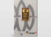 Harga Emas Antam Hari Ini Turun Jadi Rp1.924.000