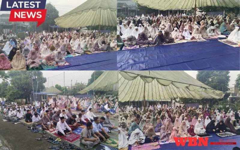 Warga Perumahan TNI Puspa Raya Memperingati Hari Raya Idul Adha 1446 H