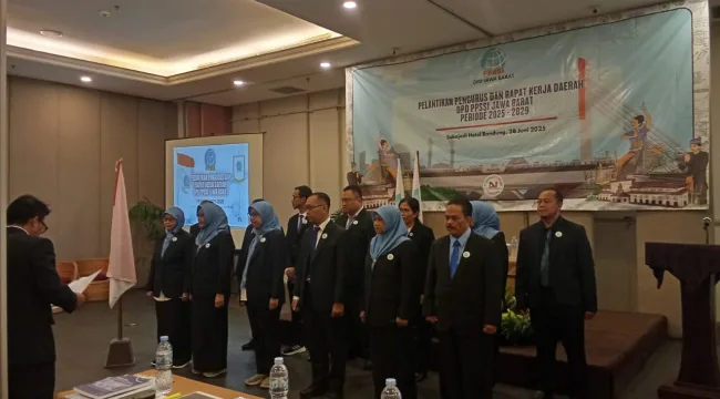 Pelantikan Pengurus DPD PPSSI Jawa Barat Dipimpin Ketua Indrayana