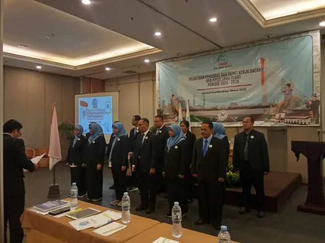 Pelantikan Pengurus DPD PPSSI Jabar Dipimpin Ketua Indrayana