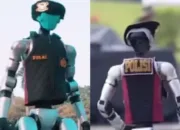Kehadiran Robot Canggih Meriahkan Gladi Hari Bhayangkara