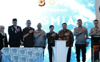 Rudy Susmanto Resmikan Pos Gadog