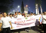 Pawai Obor Tutup HJB ke-543 Bersama Bupati Rudy Susmanto