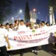 Pawai Obor Tutup HJB ke-543 Bersama Bupati Rudy Susmanto