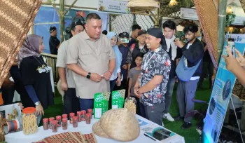 Bupati Rudy Susmanto Tinjau dan Tutup Festival