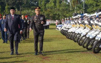 Bupati Bogor Rudy Susmanto dan Kapolres Bogor