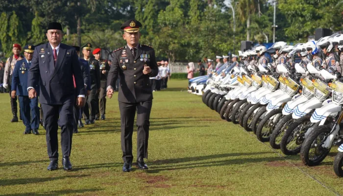 Bupati Bogor Rudy Susmanto Raih Penghargaan Di HUT Bhayangkara ke-79