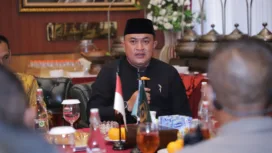 Bupati Bogor Terima Kunjungan Komandan Resimen 1 Pelopor Brimob