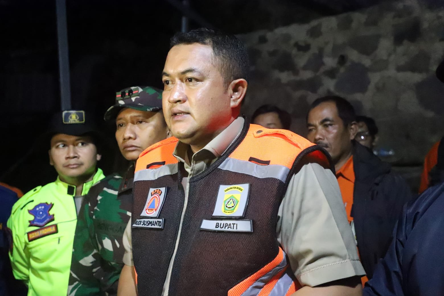 Bupati Bogor Rudy Susmanto Siagakan Tim Tanggap Bencana