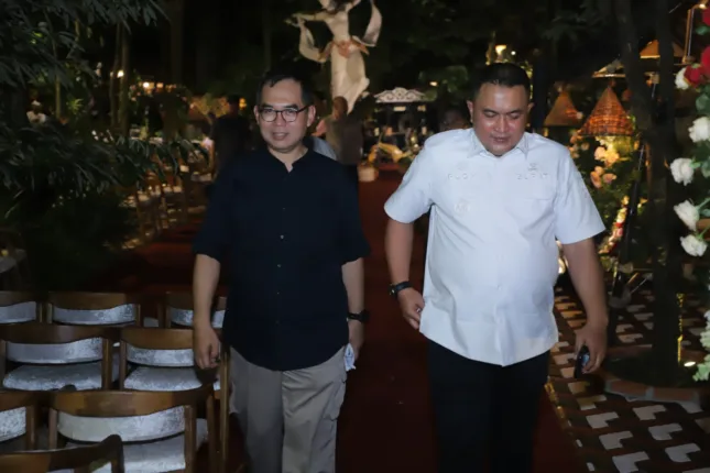 LPE Kabupaten Bogor Tertinggi ke-10, Rudy Susmanto Ikuti Rakor