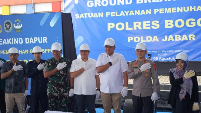 
					Rudy Susmanto Resmikan Groundbreaking 10 Dapur Gizi Gratis di Bogor
