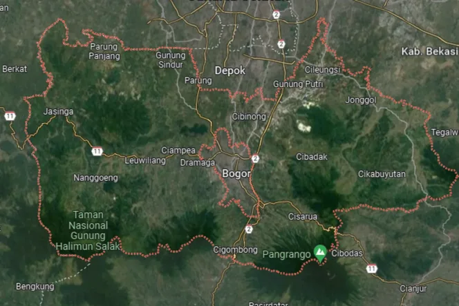 
					Kabupaten Bogor: Daftar 40 Kecamatan, 19 Kelurahan, 416 Desa
