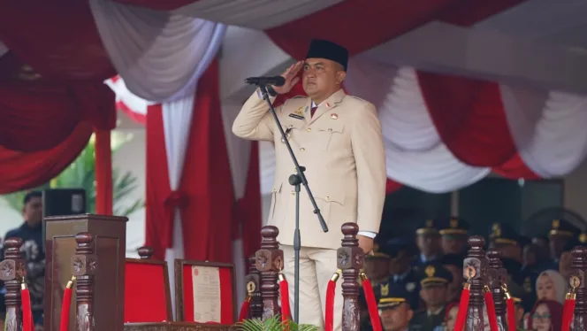 
					Bupati Bogor Rudy Susmanto Pimpin Upacara HUT RI ke-80 di Cibinong