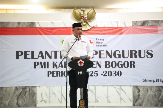 Bupati Bogor Rudy Susmanto Dukung PMI Wujudkan Rumah Sakit di Kabupaten Bogor