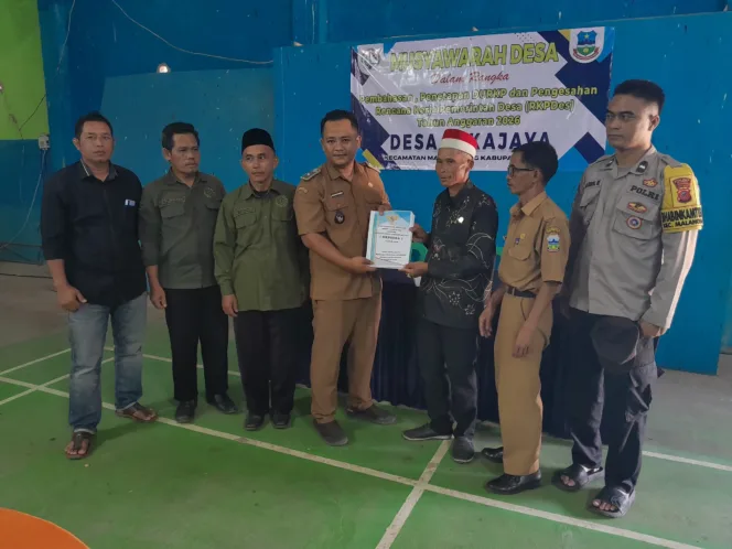 
					Musyawarah Desa Sukajaya Penetapan RKPDes 2026 berlangsung Lancar