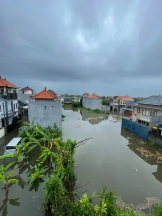 Banjir dan Longsor Terjadi di Badung Bali, Sejumlah Fasilitas Rusak
