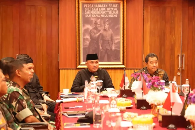 Bupati Bogor Pimpin Monev Jaga Kondusivitas Pasca Demo