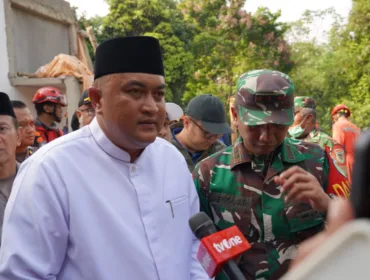 Bupati Bogor Tinjau Tragedi Ambruknya Majelis Taklim Ciomas