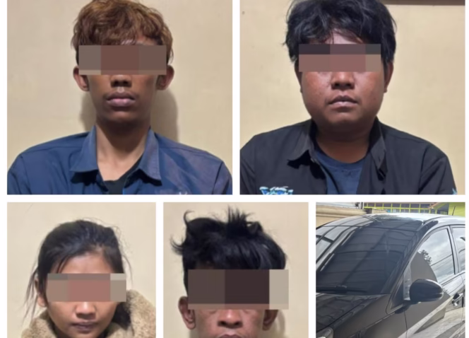 Polisi Bergerak Cepat Bekuk 4 Pelaku Penculikan di Cikajang