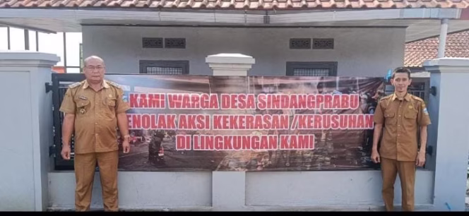 Desa Sindang Prabu Menolak Kekerasan:Membangun Komunitas dan Sportif