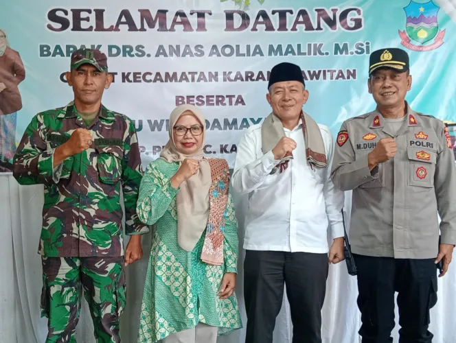 
					Selamat Datang H.Anas Aolia Malik M.Si Sebagai Camat Karangpawitan