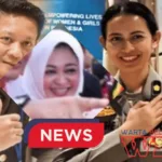Kompol Anggraini Putri dan Irjen Krishna Murti