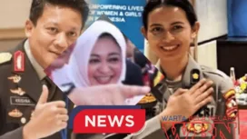 Kolase Kompol Anggraini Putri dan Irjen Krishna Murti 