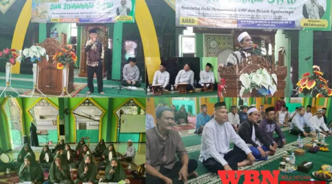 Peringatan Maulid Nabi Muhammad SAW di Masjid Al-Muhajirin RW 12 Pusparaya 