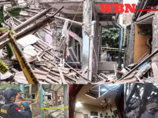 ledakan gas Pamulang